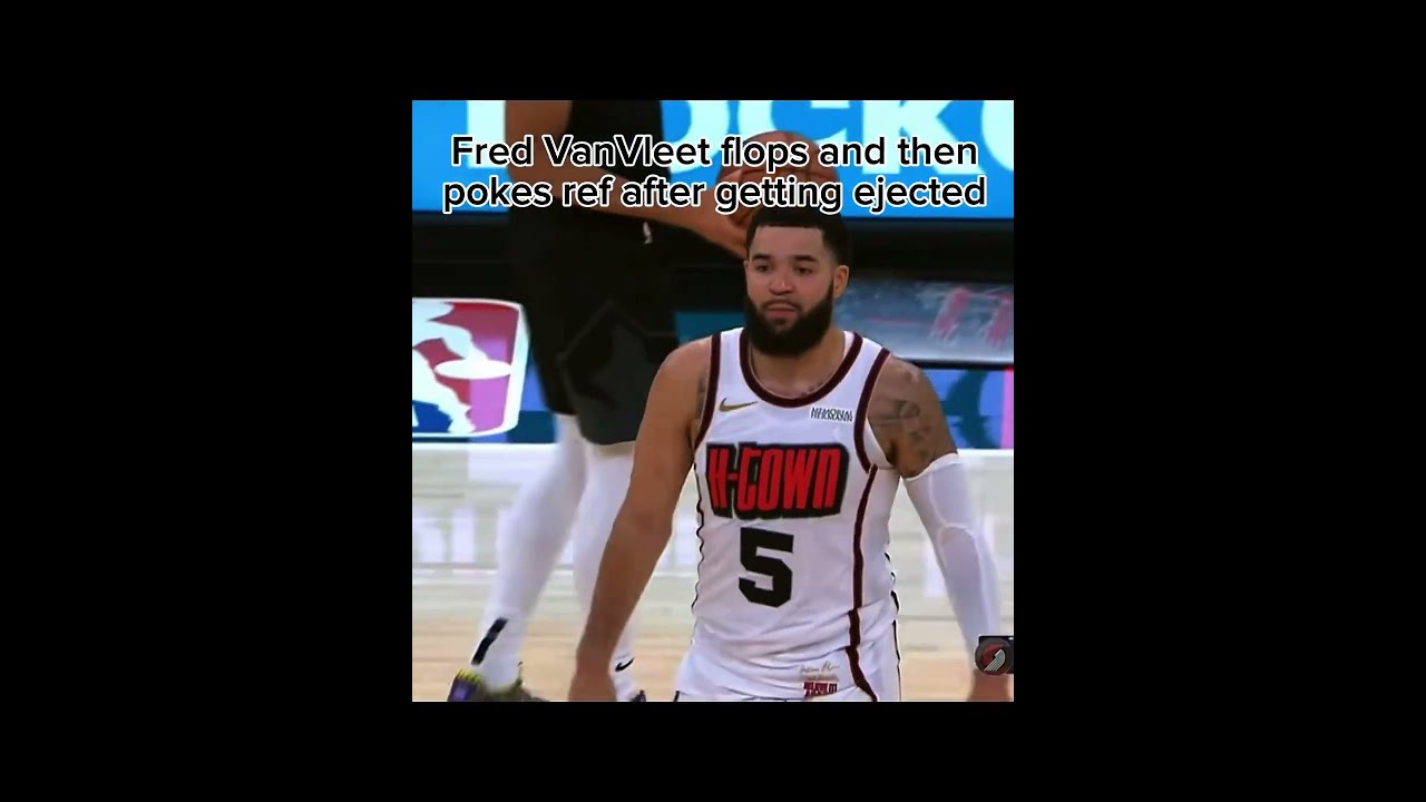 Fred VanVleet Pokes Ref And Calls Him A B Tch