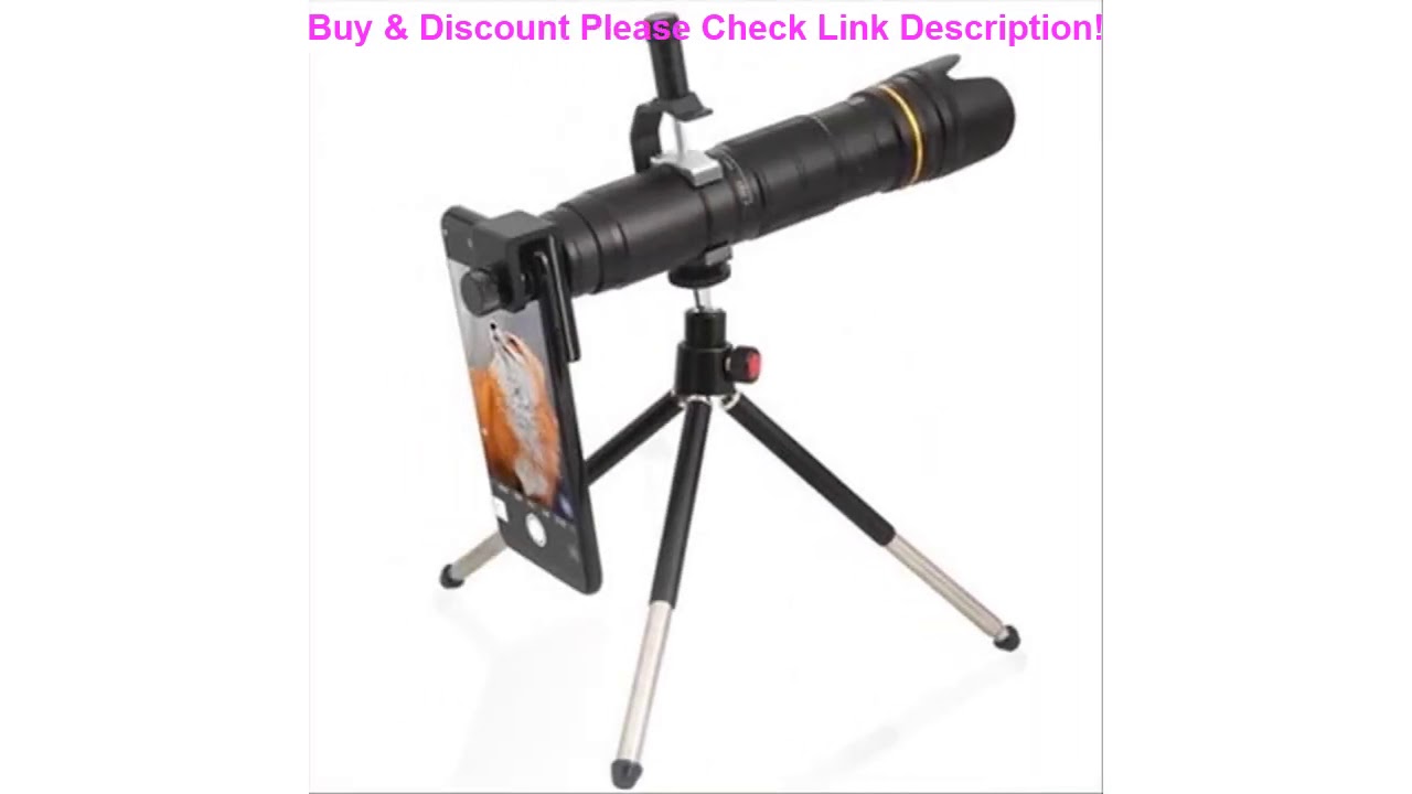Review 4K HD 1635X Telescope Camera Zoom Lens Waterproof 3Section