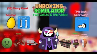 Unboxing Simulator | Fancy Feast and Sushi Sanctuary! (93 and 94)