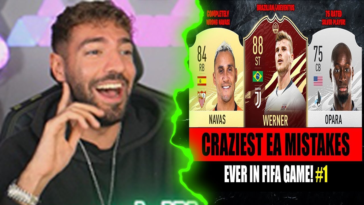REAKTION auf DIE VERRÜCKTESTEN EA FEHLER in FIFA😂
