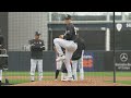 Ron Marinaccio throws a live bullpen at Steinbrenner Field