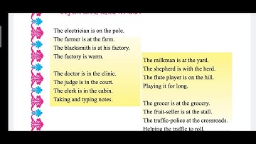 STD 5 English Unit 5 Activity-4A SHREEMAD DAYANAND KANYA VIDHYALAYA JAMNAGAR