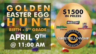 GIANT Easter Egg Hunt with LOTS of Prizes!!!