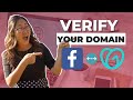 How to Verify Domain for Facebook and GoDaddy