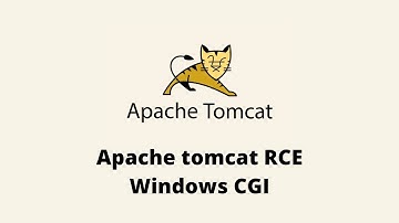 apache tomcat rce
