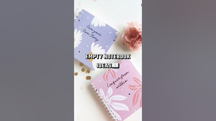 EMPTY NOTEBOOK IDEAS✏                                 #short #try #tips #aesthetics #fyp #emptynote