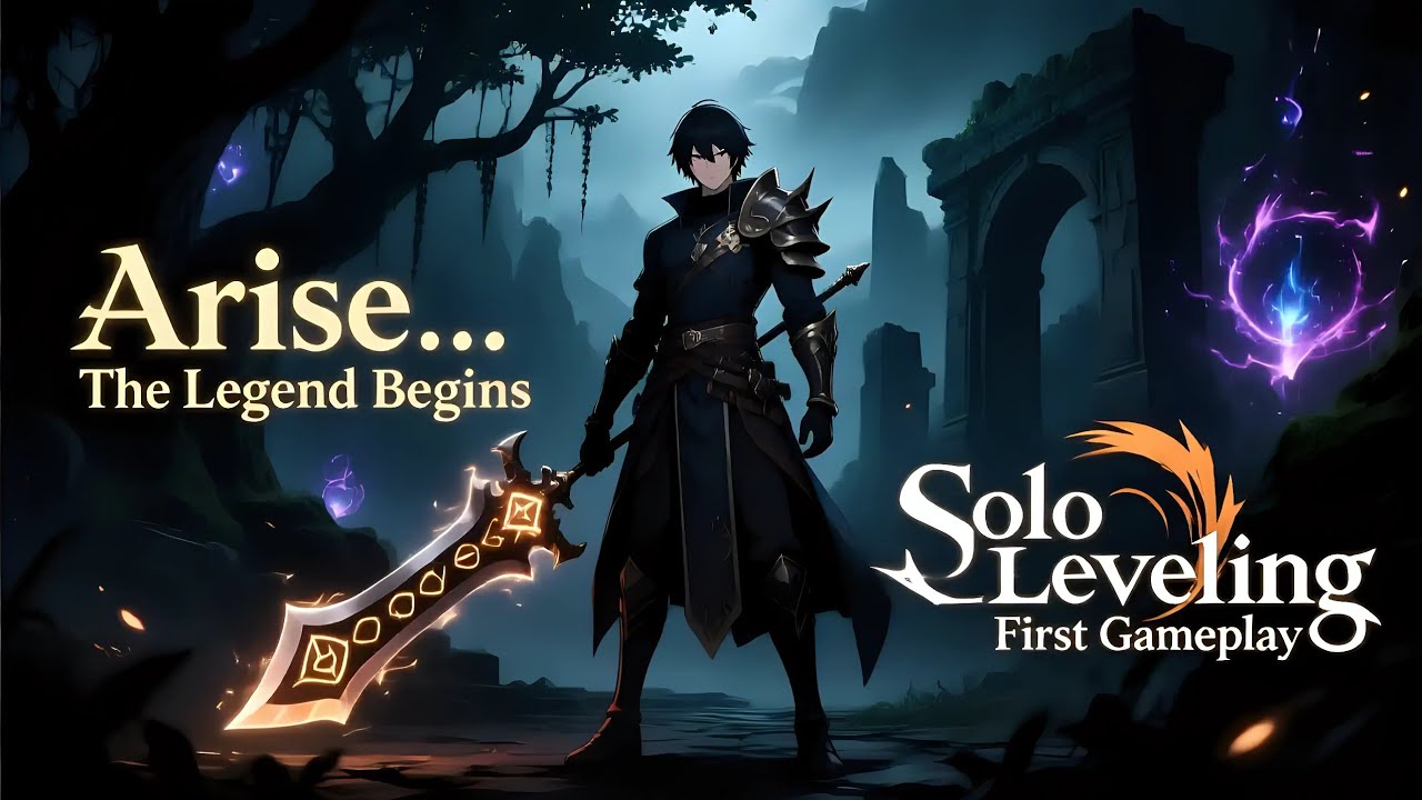 🎮 Arise… The Legend Begins | Solo Leveling First Gameplay ⚔️ l