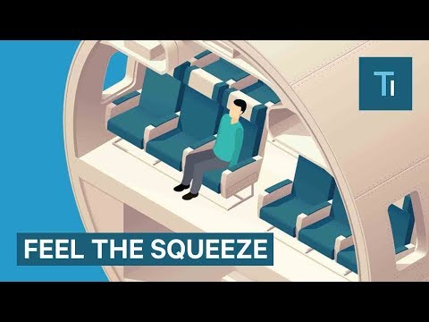How Airline Seats Have Shrunk Over The Years