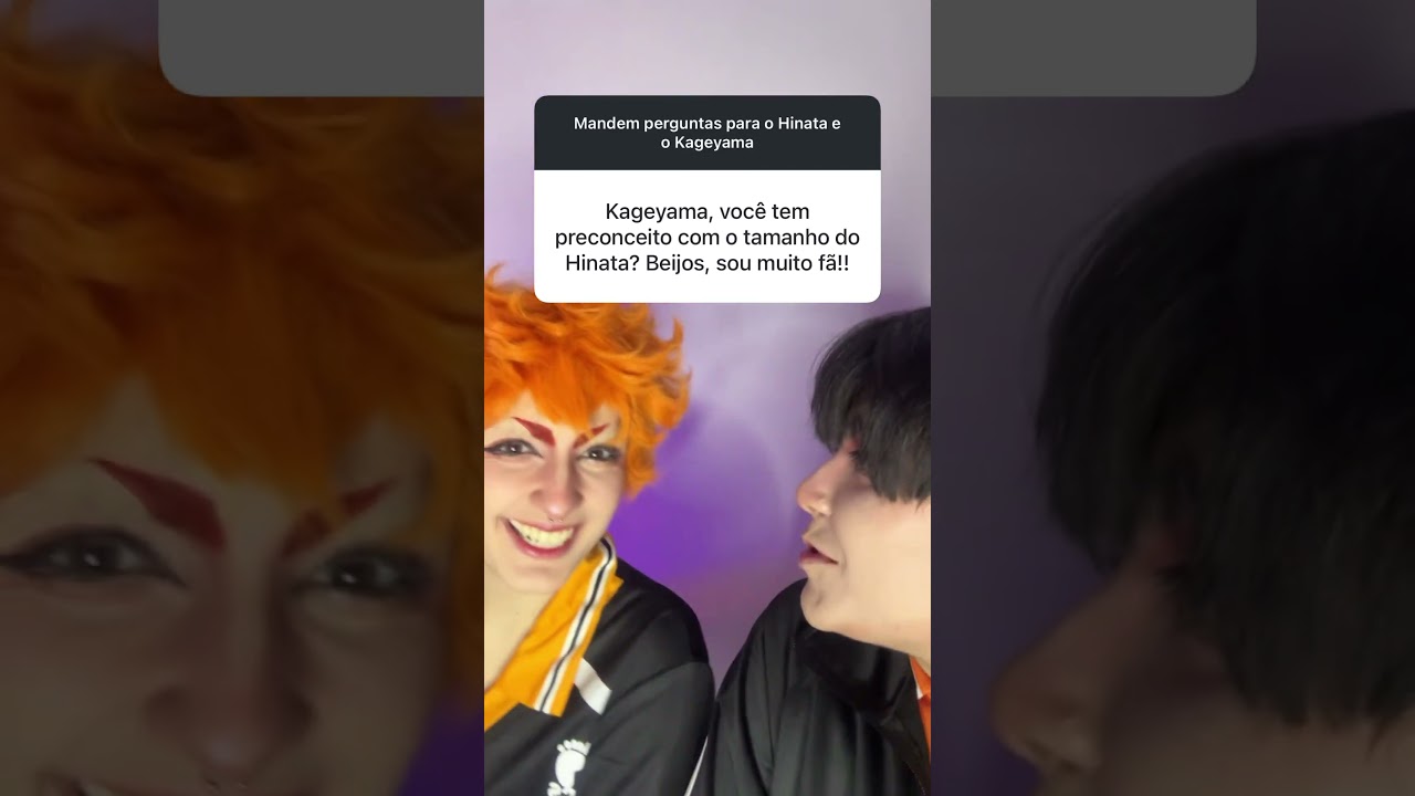 Kageyama preconceituoso com baixinhos #hinata #kageyama