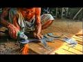 Most Satisfying ASMR Blacksmithing Ever | Handmade Sickle Forging in Indonesia Traditional Village