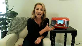 Crosley Corsair Bluetooth Radio with Clock and CD Player on QVC screenshot 4