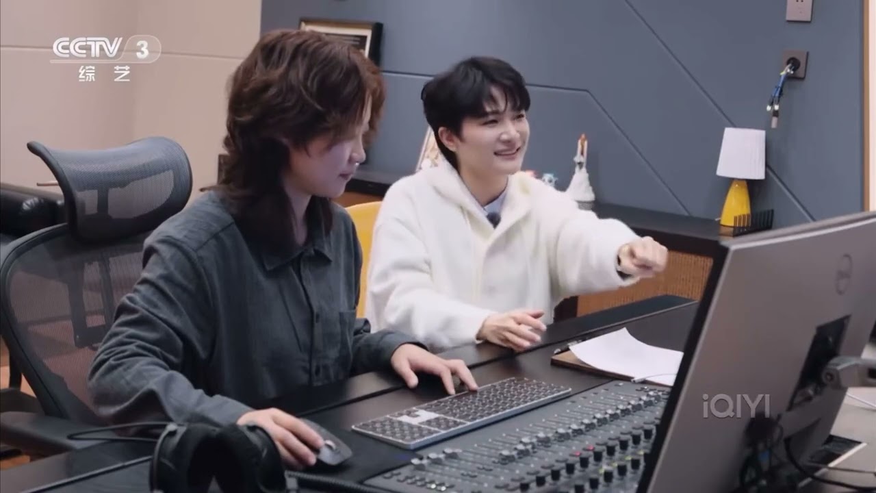 原来今天的中国唱将有一整段导师深啊！还有录音室指导！看爽了！ 