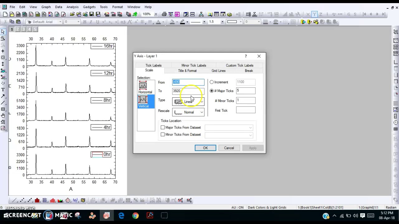 Draw a set of folders or multiple graphs in one image using Origin ...