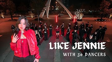 [KPOP IN PUBLIC | 30 DANCERS] JENNIE - "Like Jennie" Dance Cover | TADA TEAM