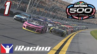 INSANE DAYTONA 500 RACING! | NASCAR 2022 IRacing Career #1