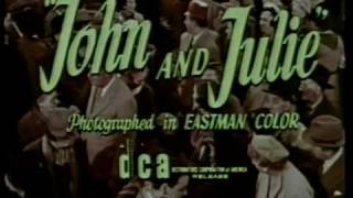 John and Julie 1955 theatrical trailer 