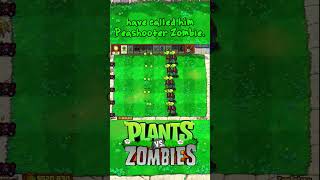 Suburban Almanac Peashooter Zombie #shorts #pvz