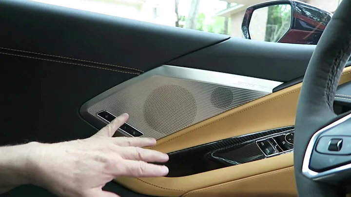 C8 Corvette driver's seat controls