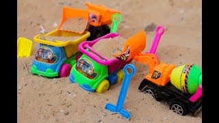 العاب سيارات أطفال شاحنات نقل الرمل