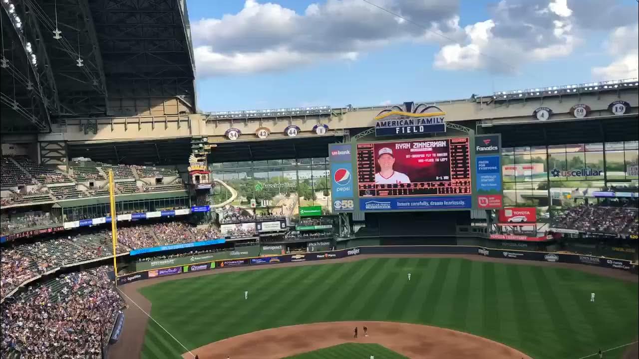 American Family Field Roof Closing (Time Lapse) YouTube