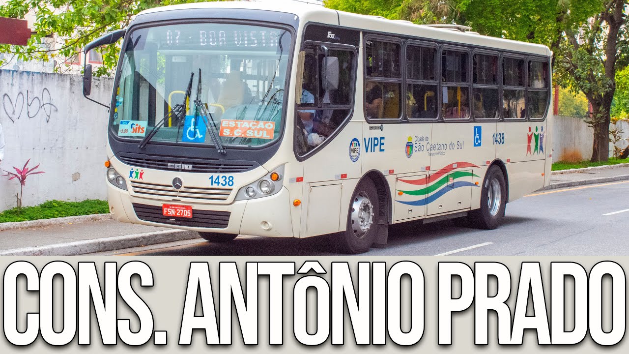 Avenida Conselheiro Antônio Prado (São Caetano do Sul/SP) - Movimentação de Ônibus #825