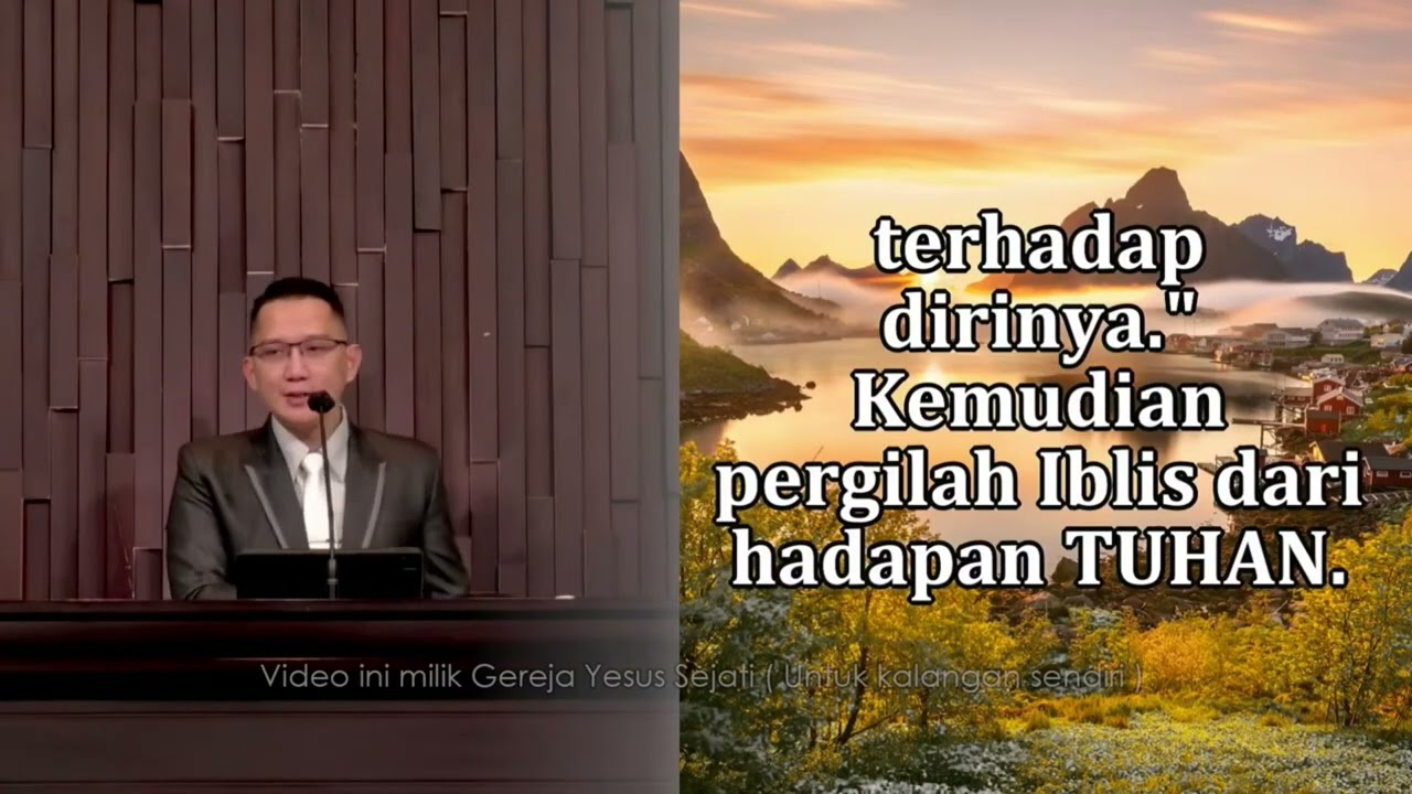 Menghadapi Dapur Perapian (Pdt. Paulus W.)