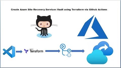 Terraform to create Azure Recovery Service Vault  | GitHub Actions