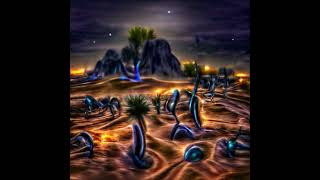 Alien Desert Landscape Evolution 🏜 - AI Generated Animation by Muon Ray 619 views 1 year ago 59 seconds