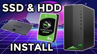 How To Install HDD Hard Drive & SSD On Gaming PC - Retro Gaming Guy Batocera Install Tutorial