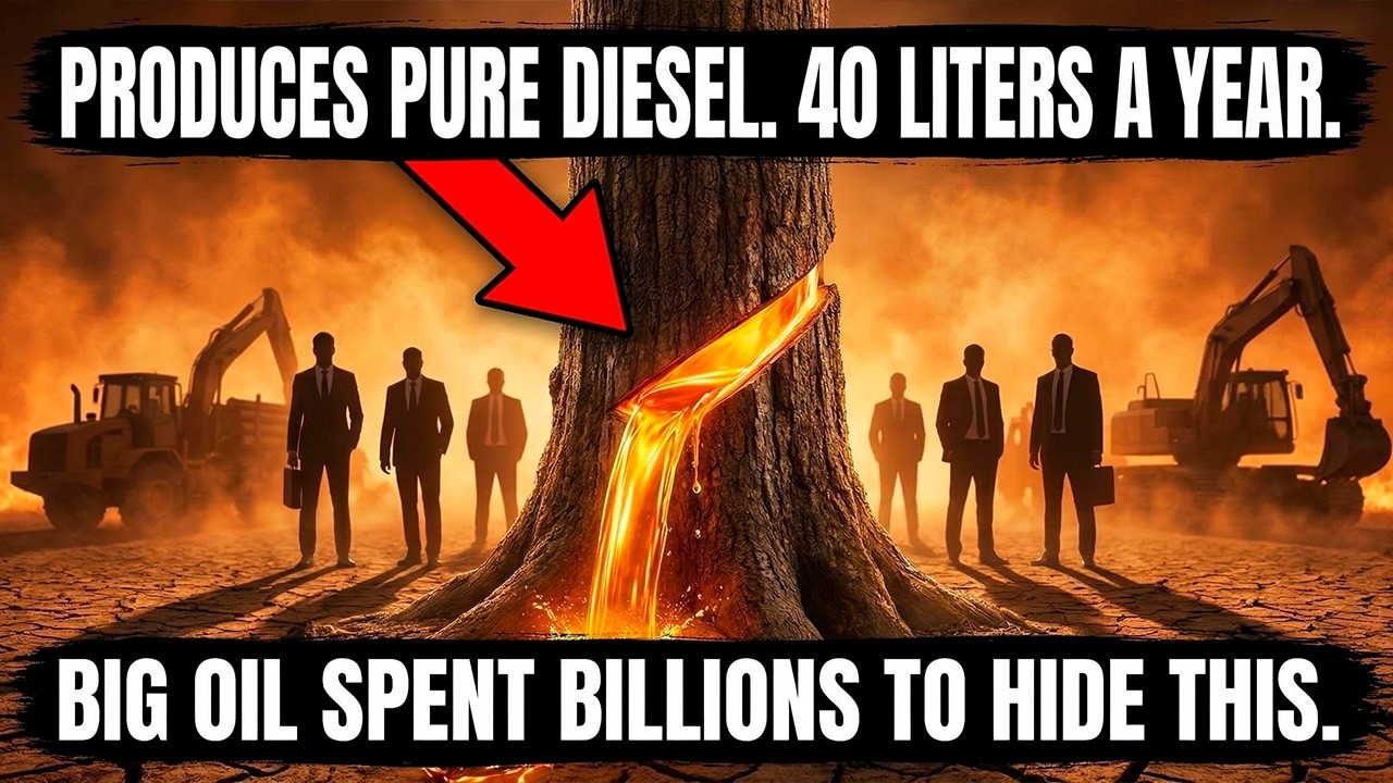 This Tree Produces Pure Diesel Fuel. Yields 40 Liters A Year. Why Did Big Oil Hide It?