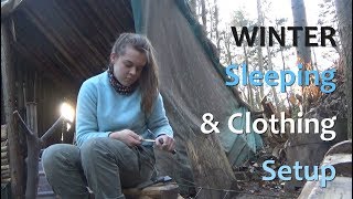 Bushcraft Winter Sleep System & Clothing Setup