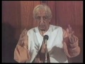 Is not psychological time a fact? | J. Krishnamurti