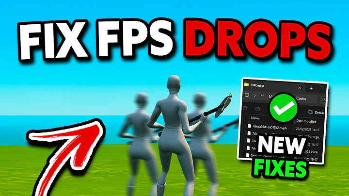 Fix Fortnite FPS Drops, Lag Spikes & Low FPS!