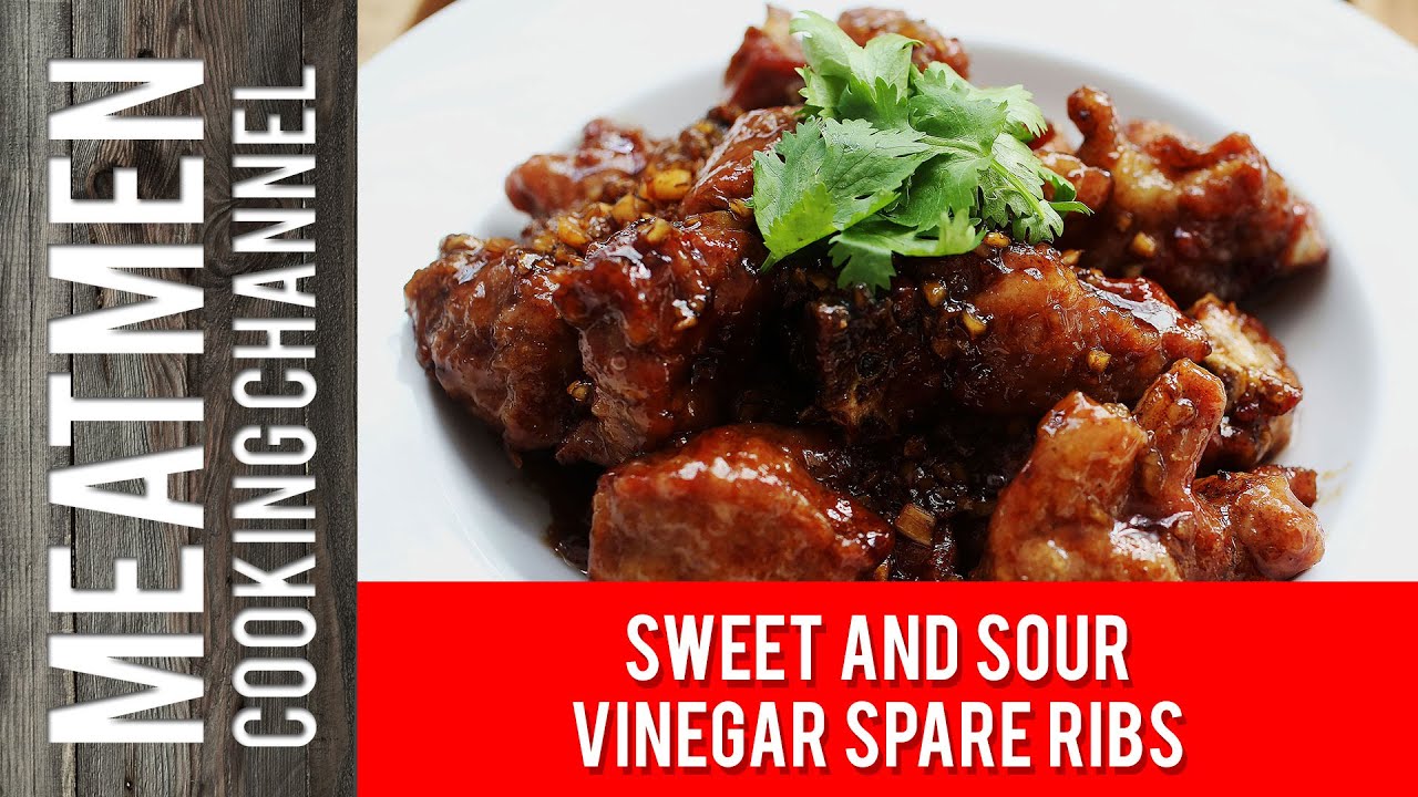 ⁣Sweet and Sour Vinegar Spare Ribs - 糖醋排骨