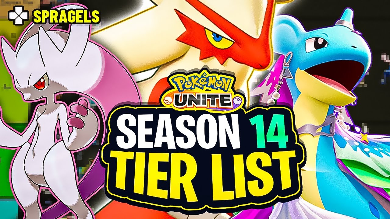 NEW Season 14 Pokemon Unite Tier List 