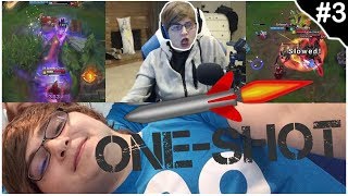 League of Legends Players Getting Oneshot by Pro-  Funny Compilation !