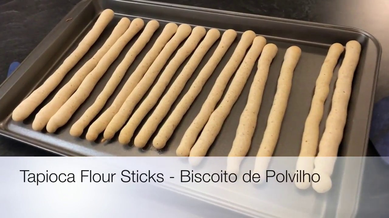 Brazilian Tapioca Flour Sticks Biscoito De Polvilho Youtube 