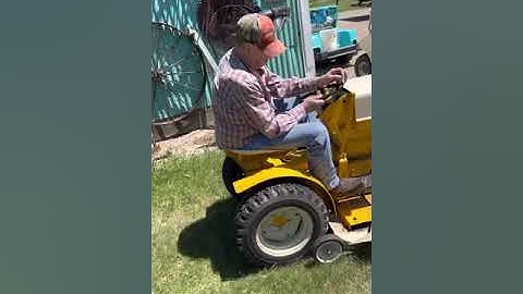 Untouched Survivor 1963 Cub Cadet 100 all original as found.