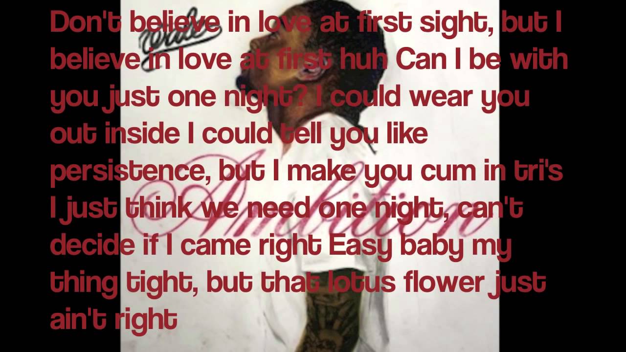 Lotus Flower Bomb Wale Ft. Miguel Lyrics YouTube