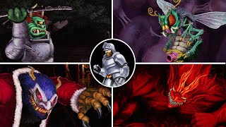 Ghosts n' Goblins Resurrection - ALL BOSSES/BOSS FIGHTS (No Damage) + Ending (Legendary)