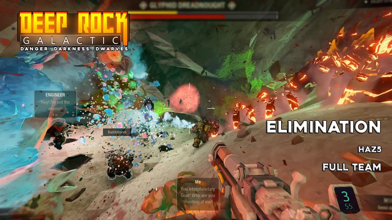 Deep Rock Galactic u25 - Haz5 ELIMINATION (R.E.Z.) SCOUT - FULL TEAM