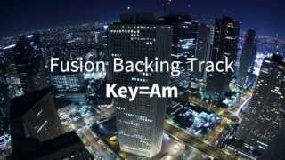 Jazz / Fusion Backing Track Am Dorian mode chords