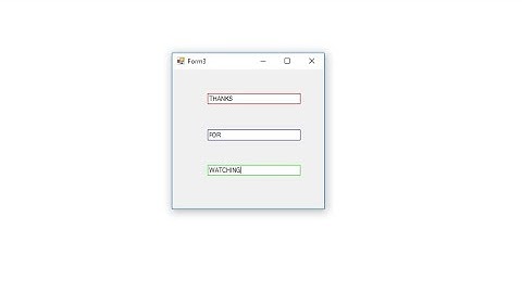 How to create a custom textbox with border color - Vb.net @mikecodz2821