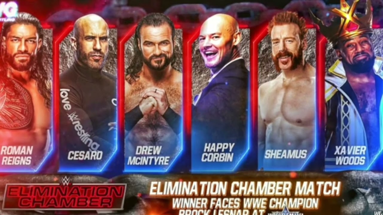 WWE Elimination Chamber 2022￼winner faces the WWE Champion Brock Lesnar at WrestleMania 38
