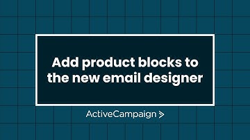 Product Blocks in the New Email Designer for WooCommerce and Shopify