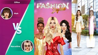 Niah vs. Marcelline (Office) | Fashion Stylist: Dress Up Game screenshot 4