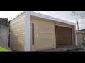 Vidéo: Pool house Istres avec bar - 19,5m² - Arche blanche