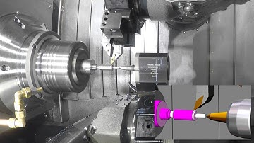 Mill - turn - index G200 | Eureka Virtual Machining 8.5
