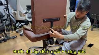 Hướng Dẫn Lắp Ghế Giám Đốc 6600 _FUJIKO