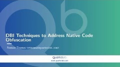 Dynamic Binary Instrumentation Techniques to Address Native Code Obfuscation